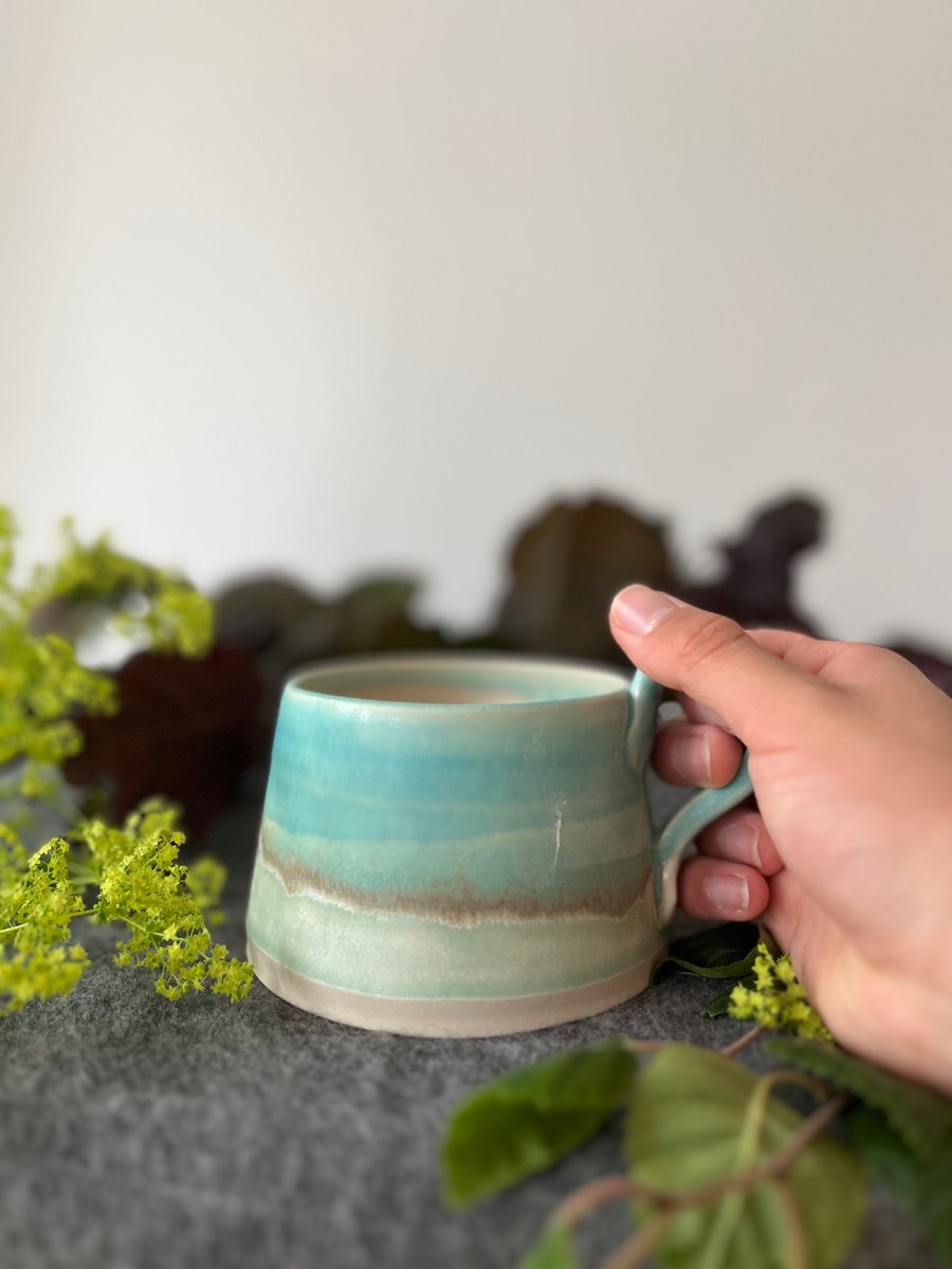 Ceramic Handmade Cup - Skyline - Secret Studio Sale (7)