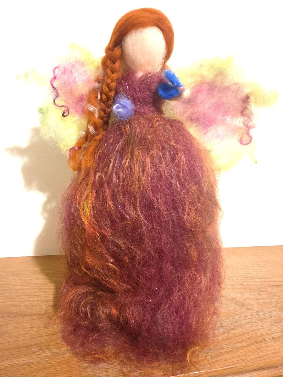 Felted Fairy - Miss Garnet