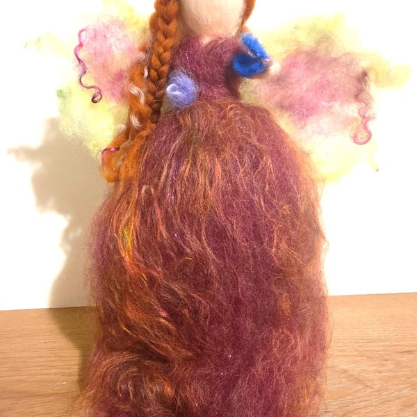 Felted Fairy - Miss Garnet