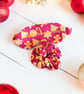 Christmas sleep mask and matching scrunchie