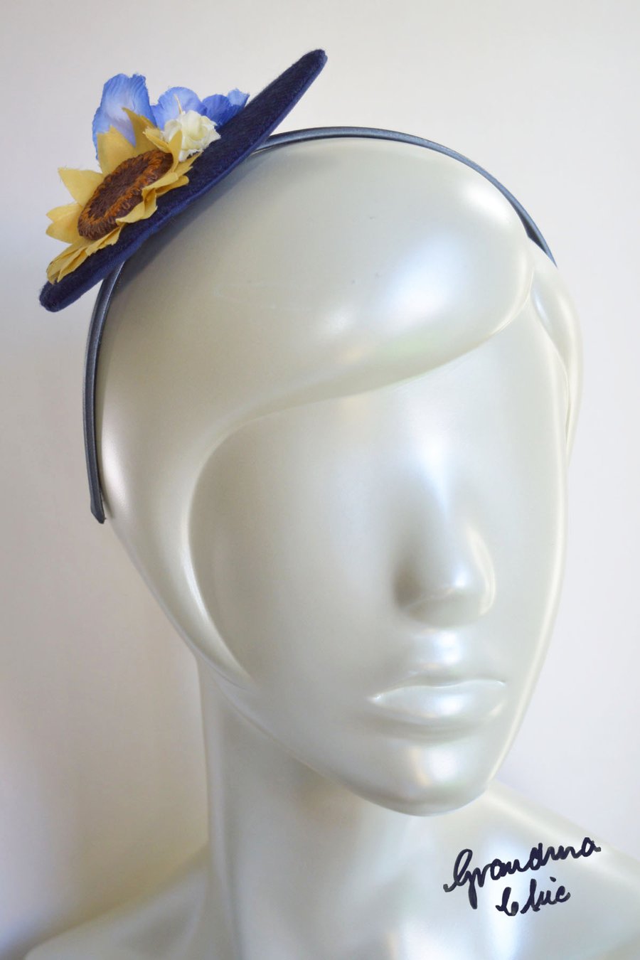 Custom Order Handmade Fascinator 'Sunflower' 
