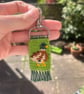 Mallard Duck Woven Keyring with Clasp Hook - Duck Bag Charm Handmade