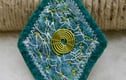 Shades of Green brooches