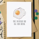 Funny "Mum, You Really Are Egg-stra Special" Mother's Day Card