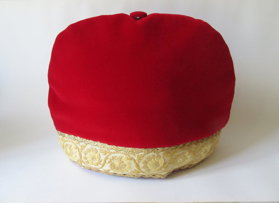 Christmas red velvet tea cosie tea cosy