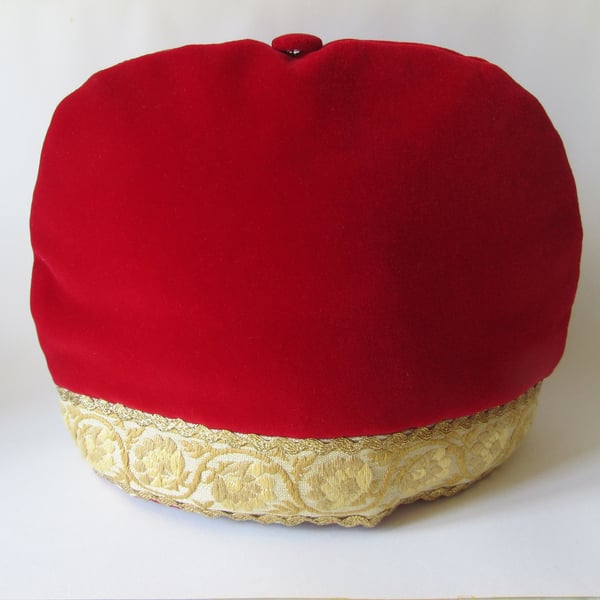 Christmas red velvet tea cosie tea cosy