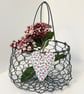 LIBERTY PRINT FLORAL MINI HEART - little pink buds - Image 8