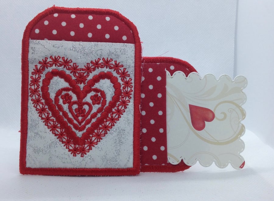 Heart Tag and Mini Card (Design 3) PB1