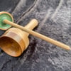 Supported spindle set