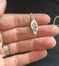 Healing hand necklace, dainty necklace, mindful gifts