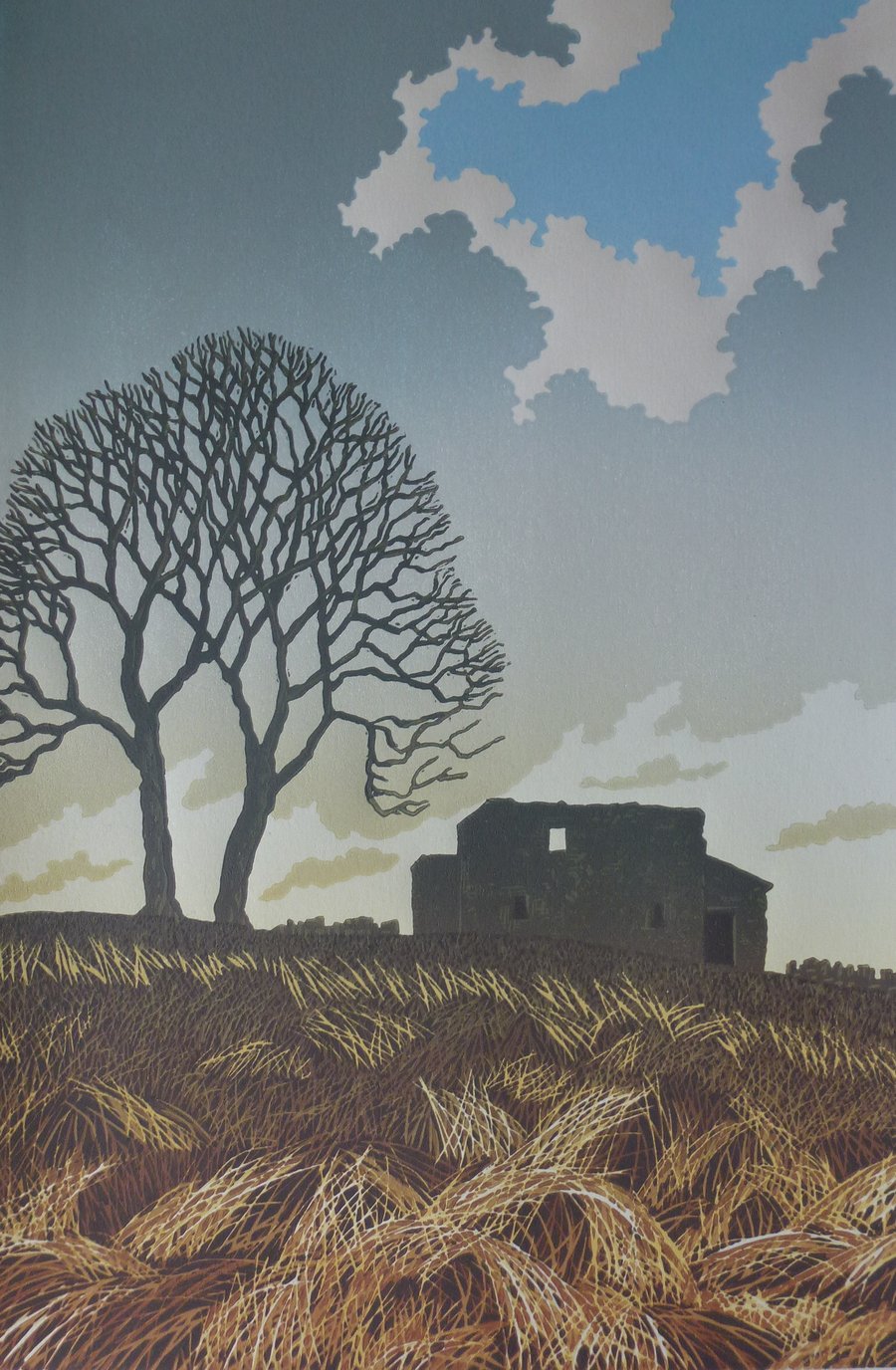 Clearing Sky over Top Withens