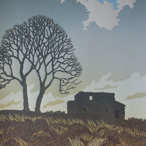 Clearing Sky over Top Withens