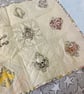 Day of the Dead Style Wall-hanging, Lap Quilt, Small Bed Cover. - Image 2