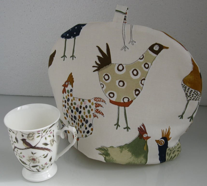 Harriet Hen Tea Cosy, Handmade in the UK