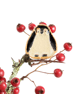 Paul the Penguin Ceramic Plant Hugger Decoration