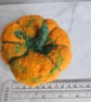 Pumpkin - Needle felted Large Halloween Décor, Autumn Colours, Ornaments - Image 7