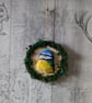 Blue Tit Bird Wall Hanging  - Image 1