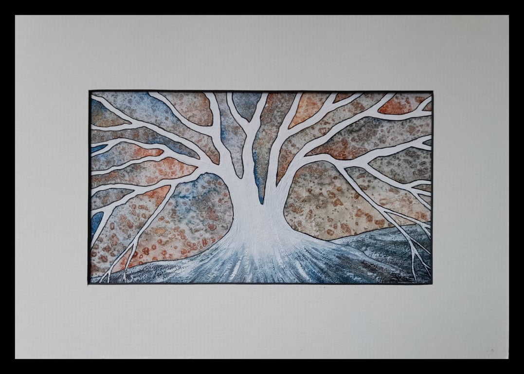 More Calmness, an original framed painting