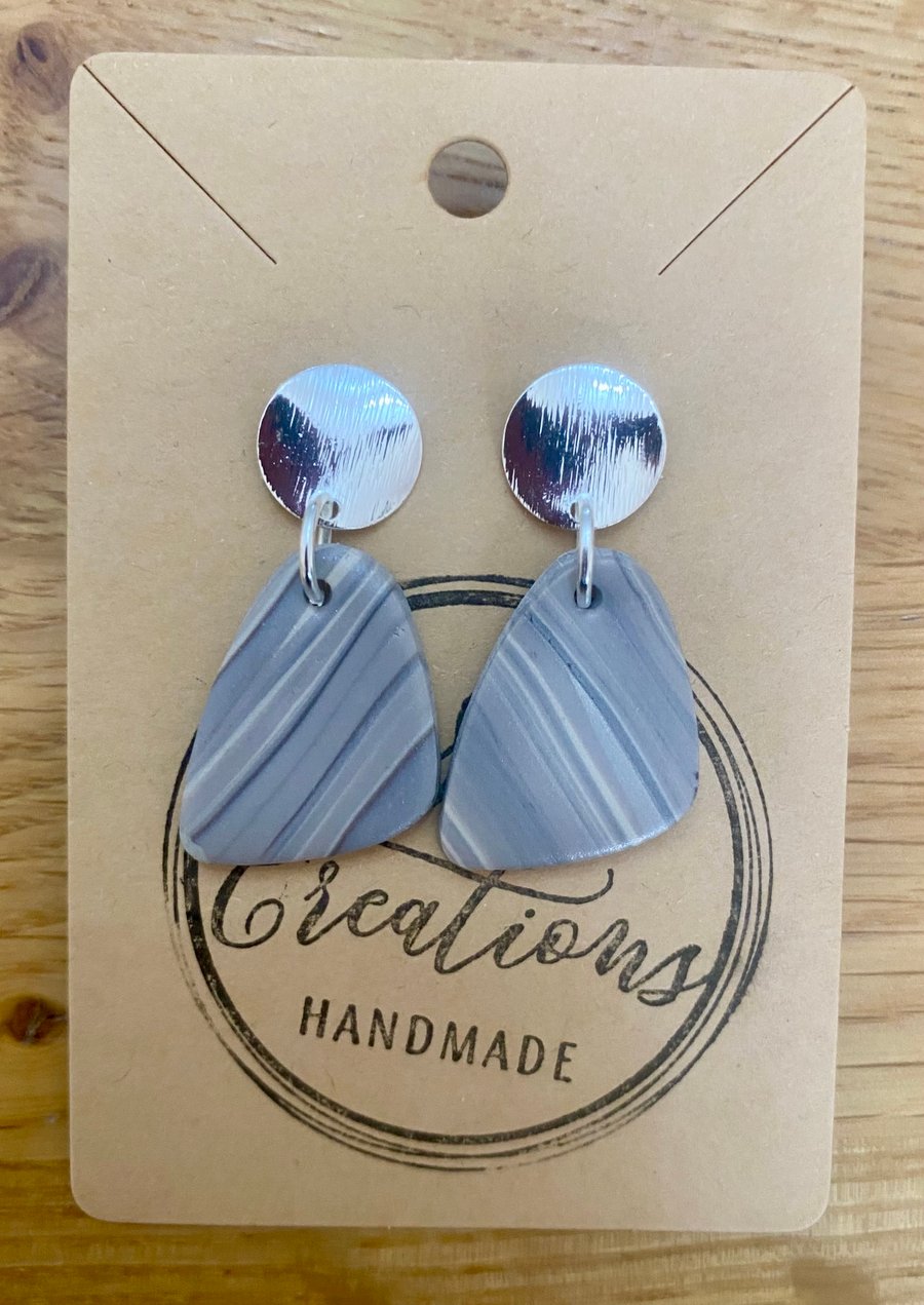 Ref: 2542 Handmade polymer clay earrings (includes FREE UK postage)