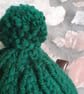 Small Tea Cosy for 2 Cup Tea Pot, Bottle Green, Hand Knitted - Image 6