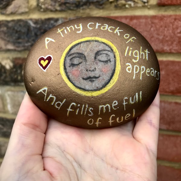 SALE! Painted pebble 