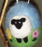Needle Felted Easter Egg