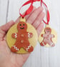 Seaglass and clay Christmas ornaments - Image 5