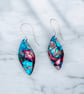 Sterling Silver Imperial Jasper Earrings,  Gift Boxed