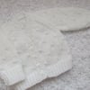 14" Newborn Knots Patterned Cardigan