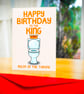 Funny Birthday Card Toilet Humour Card for Husband, Dad, Friend, Housemate - Image 3