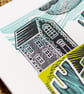 "Beach House" screen print - Image 2