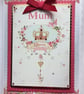 Mother's Day Card Birthday Card Mum Queen for the Day Crown Jewels - Image 1