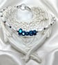 Blu Hu Hematite & Pearl Bracelet - Image 3