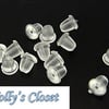 Pack of 200 Plastic Earring Backs