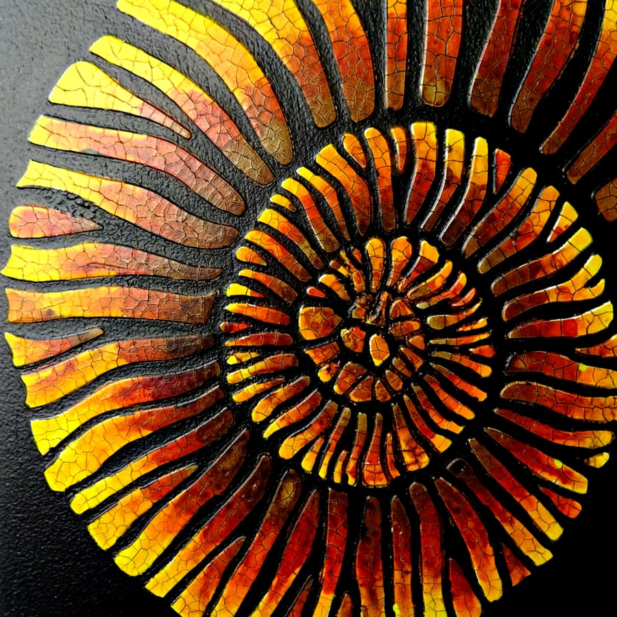 Small Original Shell Painting