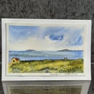 The Bothy. Blank Card. Original Painting 260132