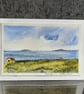 The Bothy. Blank Card. Original Painting 260132