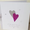 Valentines Day Card,Handmade,Personalised,Engagement,Wedding,Anniversary