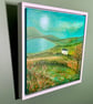 Lake View Cottage, original acrylic painting - Image 3