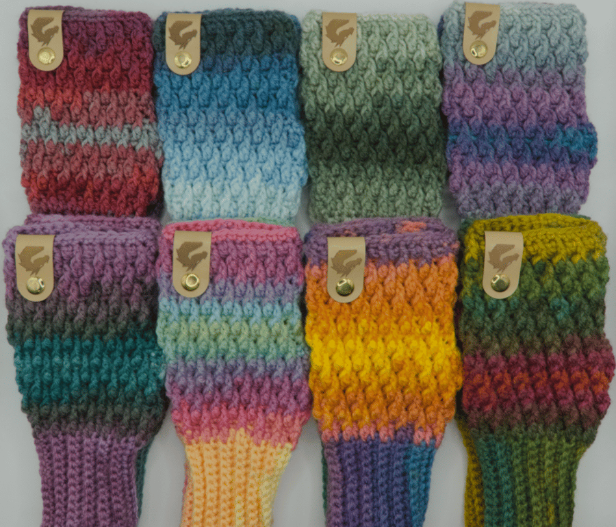 Crocheted Fingerless Gloves