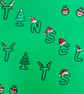 Pack of 3 adult Christmas cards, rude sweary cheeky naughty, hand painted  - Image 6