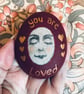 Painted stone "You are loved"