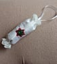 Handbeaded silk hanging decoration crackers for weddings or Christmas - Image 7