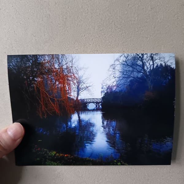 A6 Greetings Card: Birkenhead Park