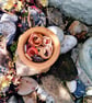Beech Wood Small bowl with grooves. - Image 2