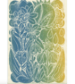 Spring Weather -  A4 Original Floral Lino Print - Image 2