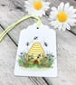 Beehive Gift Tags - set of 4 tags - Image 4