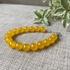 Quartzite Bracelet, Bright Sunshine Yellow, SALE