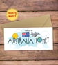 Australia Spending Money Wallet Card - cash gift envelope