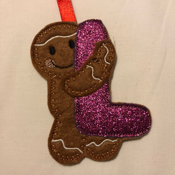 Gingerbread person Christmas Decoration
